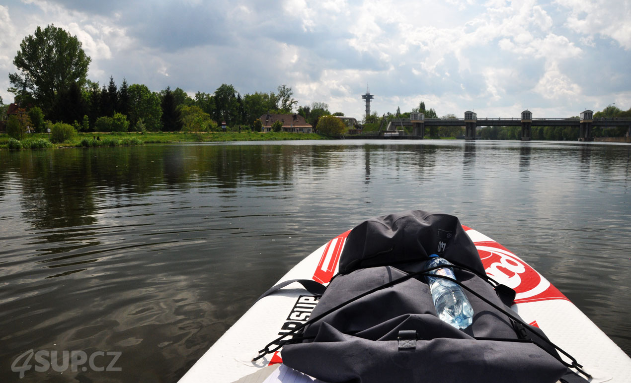 Paddleboard Pardubice výlet Labe - Loučná