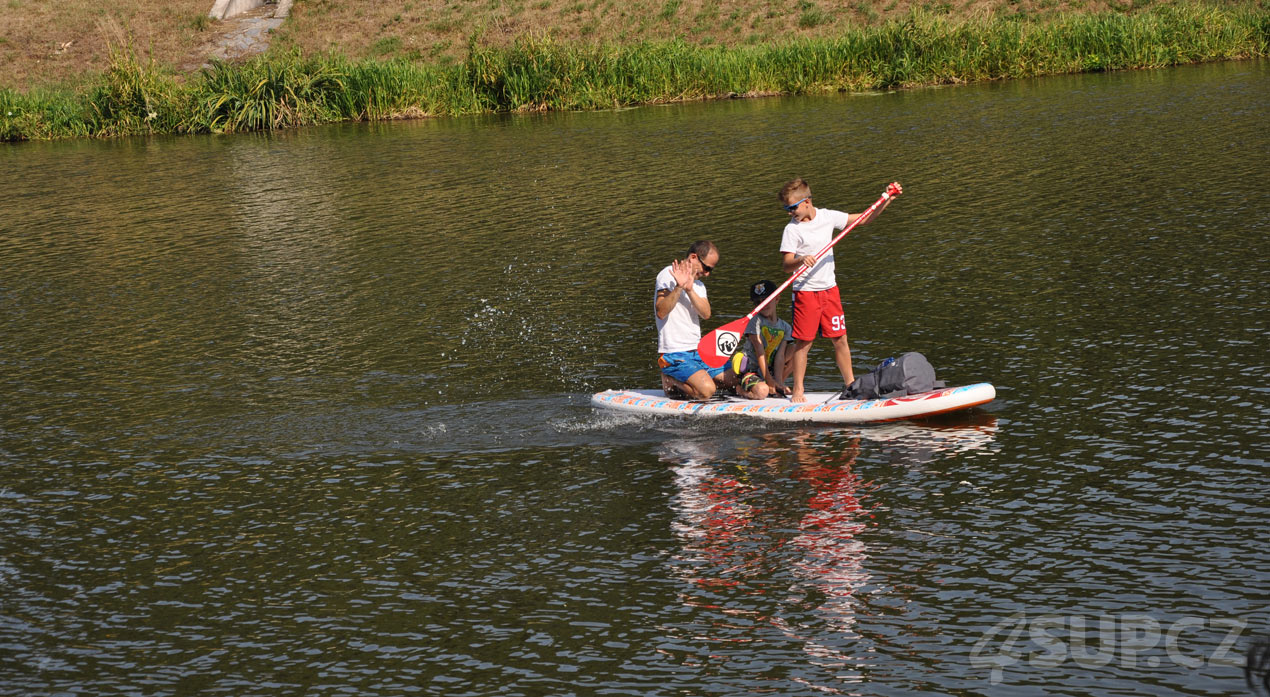 Pardubice, Labe, Paddleboard