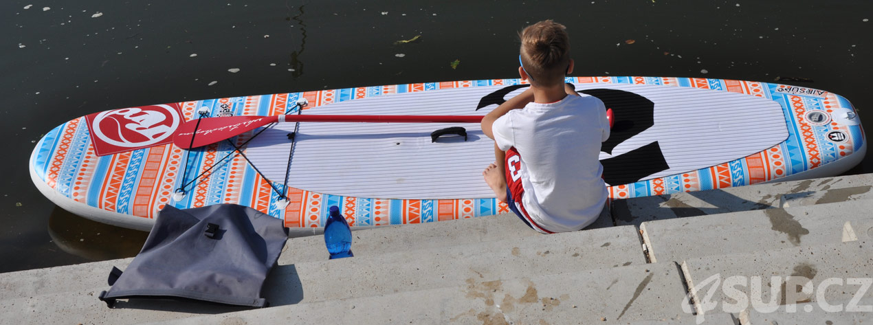 RRD Airsup Conv Plus nafukovací paddleboard - Pardubice Labe